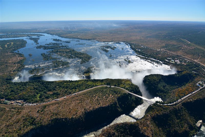 The Zambezi River at Victoria Falls, Zimbabwe &mdash; Zambezi river cruise